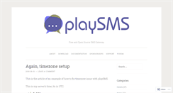 Desktop Screenshot of playsms.org